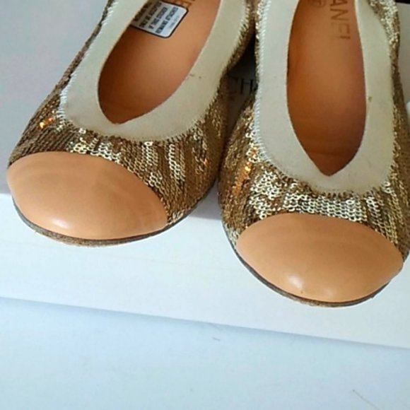 Chanel Stunning Sequin Flats! - Picture 4 of 12